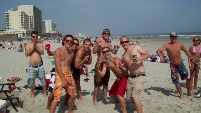 North Myrtle Beach Fraternity Trip